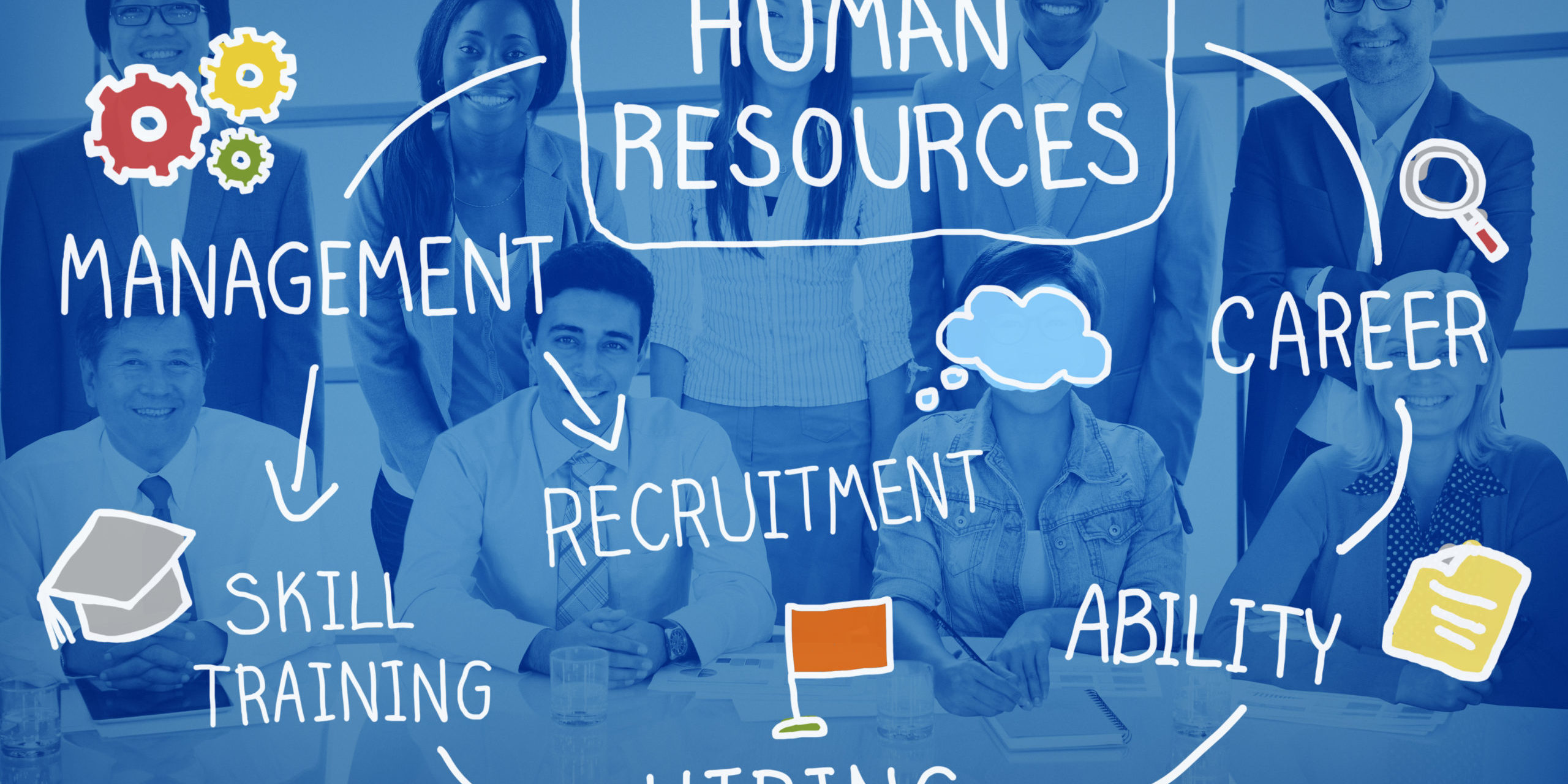 Human Resource Hiring Recruiter Select Career Concept